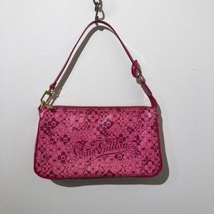 Louis Vuitton Cosmic Blossom Pink Leather Bag
